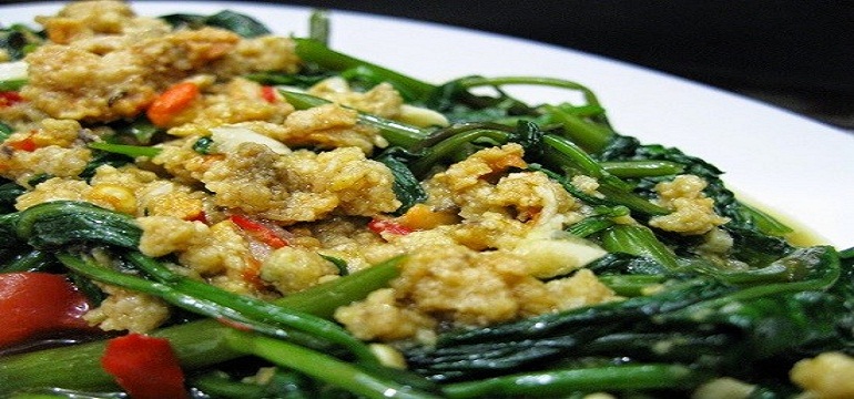 Tumis Kangkung Bumbu Tempe Kencur, Pilihan Menu di Bulan Ramadhan…
