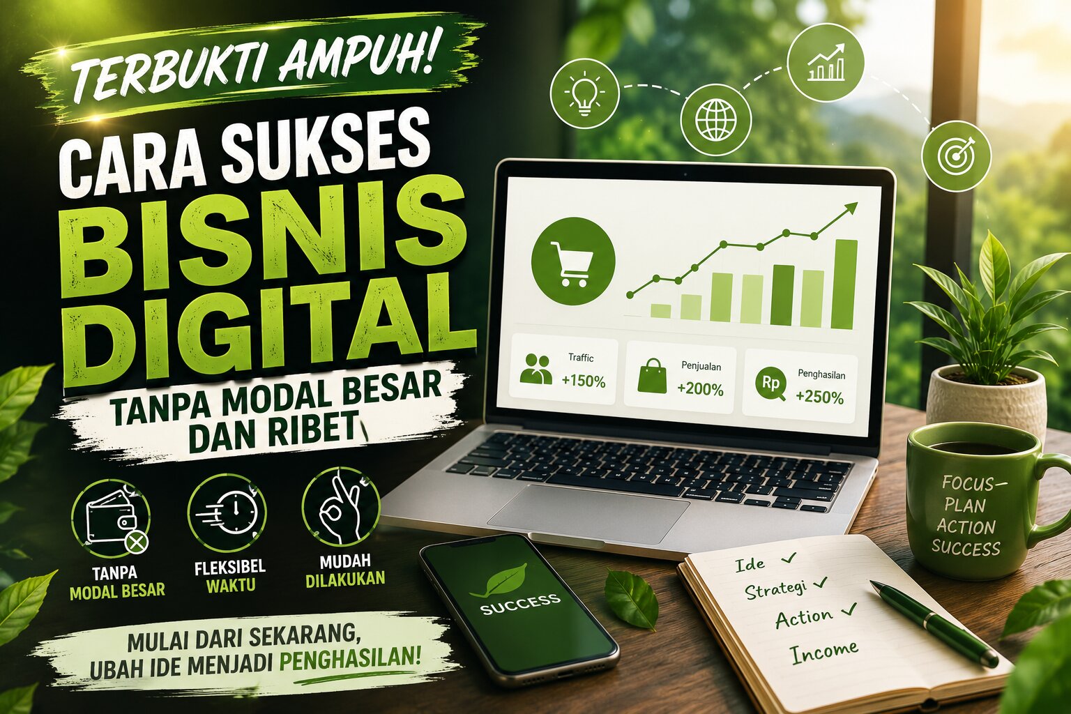 Bisnis Digital Fleksibel untuk Generasi Muda yang Ingin Penghasilan Tambahan