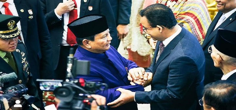 Anies Baswedan dan Diskusi Politik Bersama Prabowo Subianto