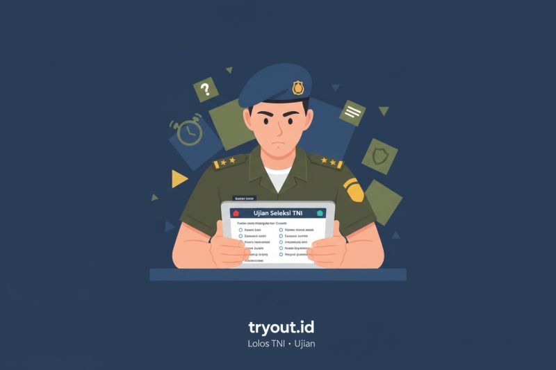 Peran Latihan Tryout dalam Meningkatkan Peluang Lolos Seleksi TNI/POLRI 2026